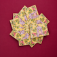 Purple Bird 'Mango Mela' Notecards with Envelopes (Pack of 10)