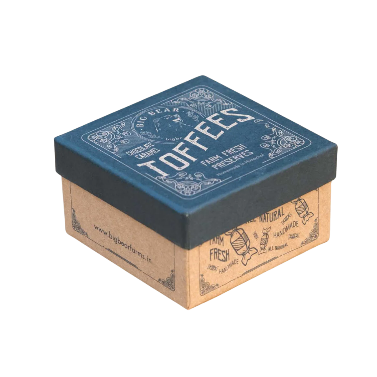 Big Bear Chocolate Caramel Toffees Mini Box 10pcs (Pack of Three)