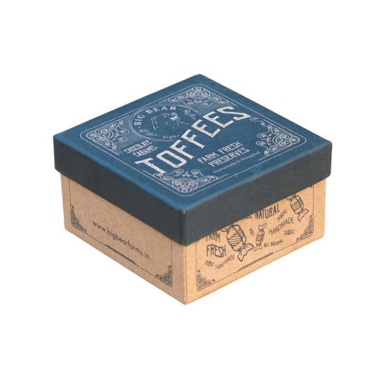 Big Bear Chocolate Caramel Toffees Mini Box 10pcs (Pack of Three)