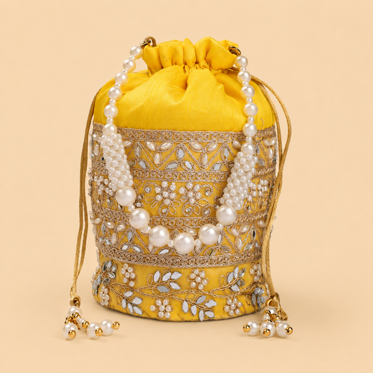 Alipore Baagh Potli - Basanti Yellow