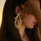 Eurumme Gold Dewdrop Earrings