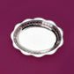 Purple Bird Silver Plated 'Maharani' Bread Basket