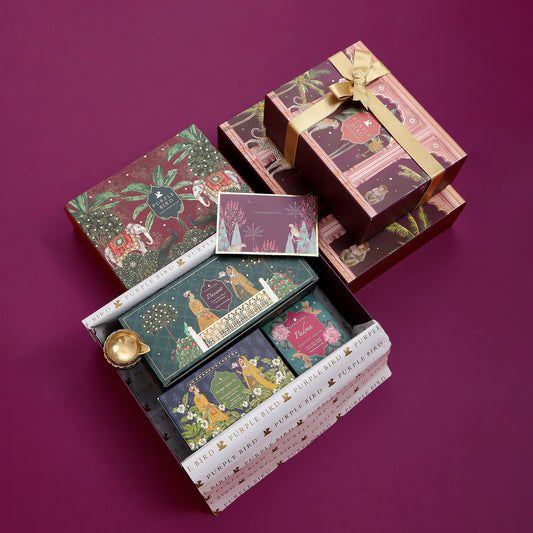 Purple Bird Tyohaar Luxury Gift Box