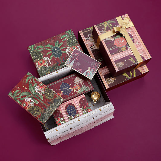 Purple Bird Samraj Luxury Gift Box