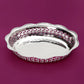 Purple Bird Silver Plated 'Maharani' Bread Basket