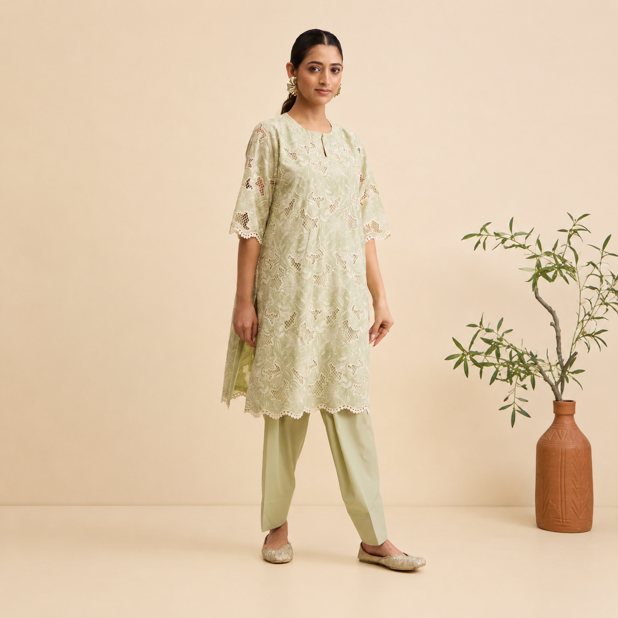 Charulata Kurta and Pant Set