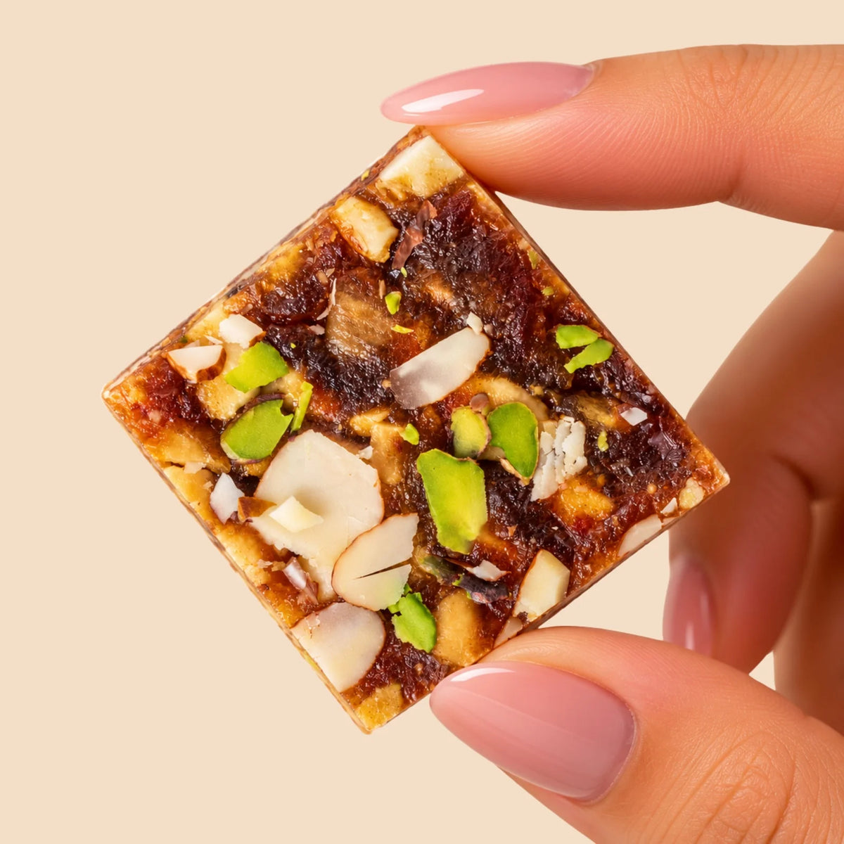 Khoya Date and Nuts Barfi (10 Pieces)