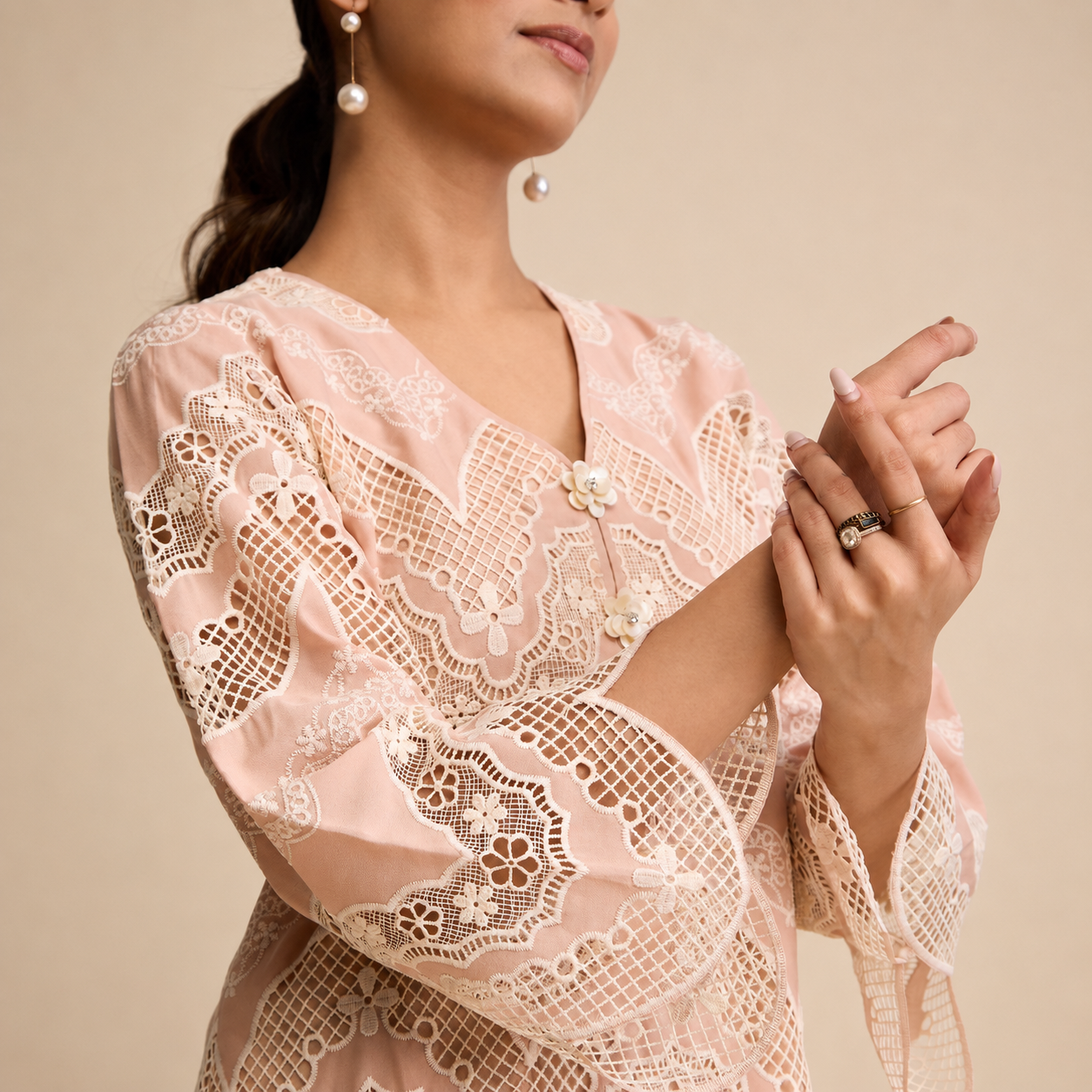 Bijoya Kurta and Pant Set