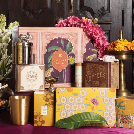 Purple Bird Deepmala Luxury Gift Box