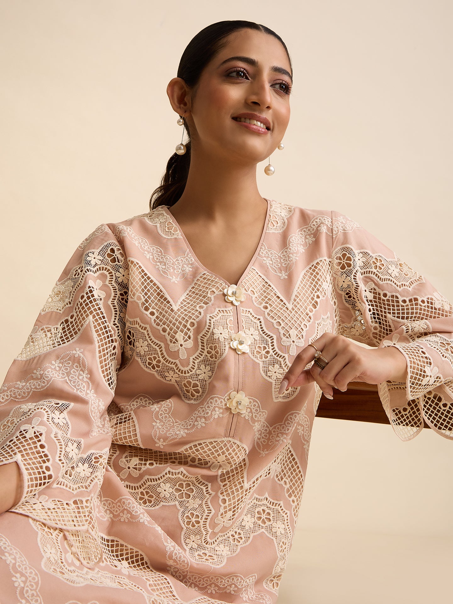 'Bijoya' Women's Suit (Kurta & Pants)