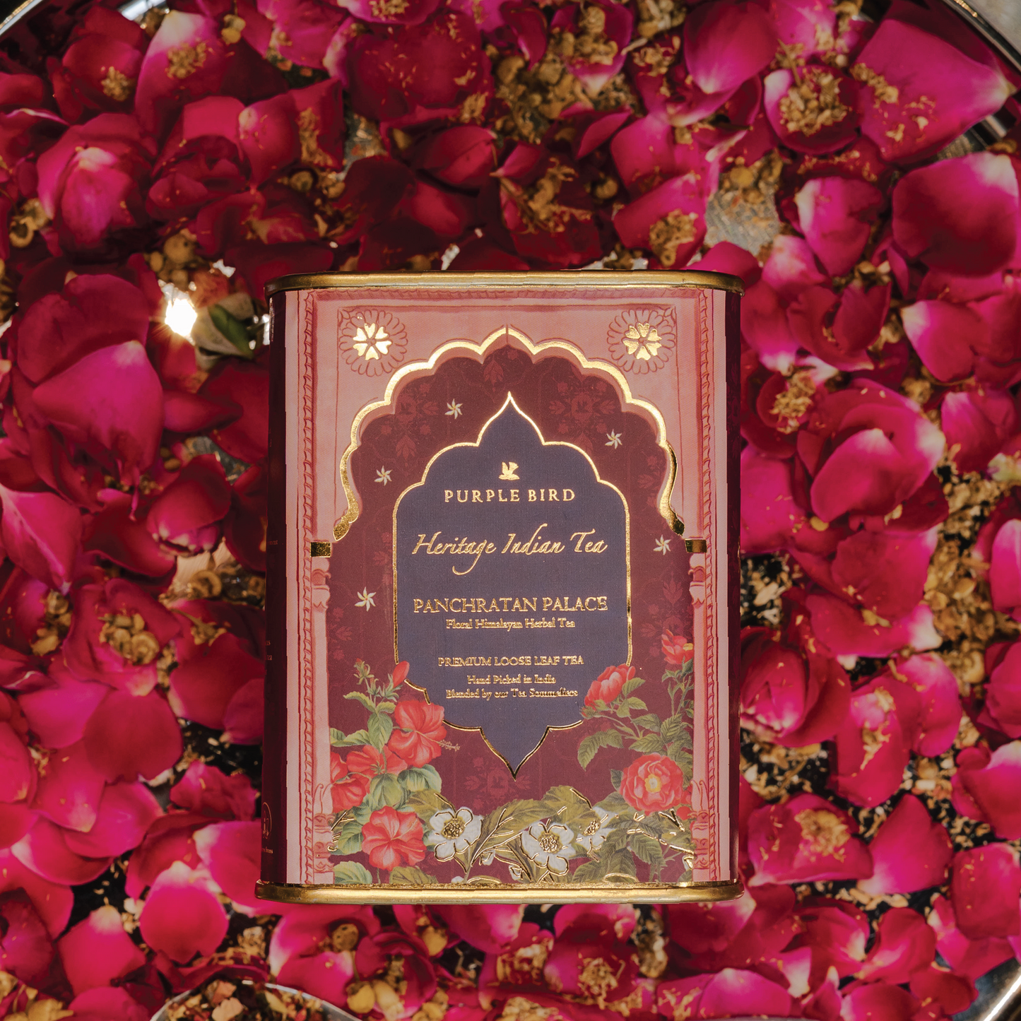 Purple Bird 'Panchratan Palace' Premium Botanical Tea (50g Loose Leaf)