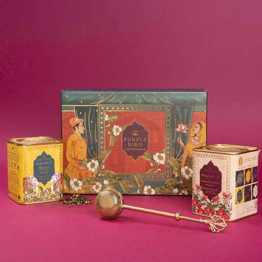 Purple Bird Aarogya Vatika Luxury Tea Gift Set