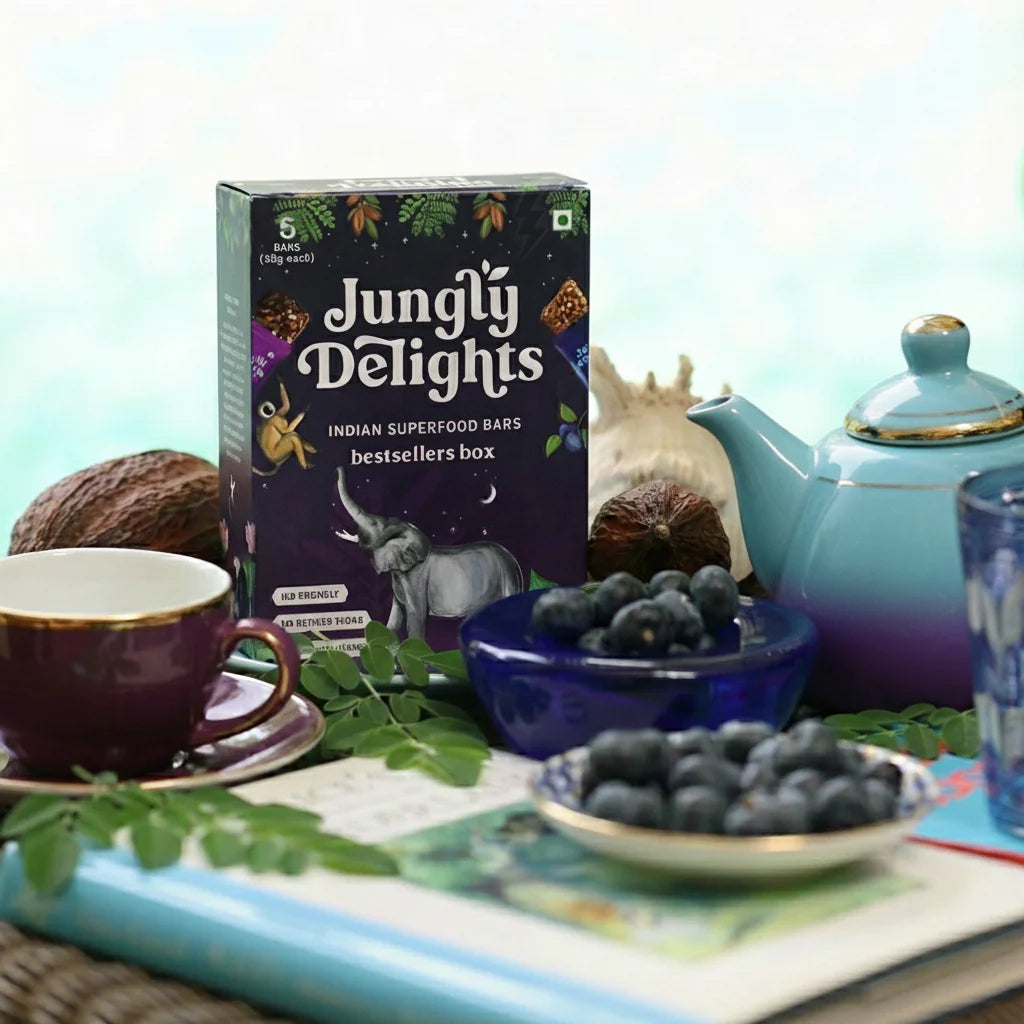 Jungly Delights Superfood Bars Bestsellers Box (5 Bars)