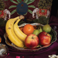 Purple Bird Silver Plated 'Maharani' Bread/Fruit Basket