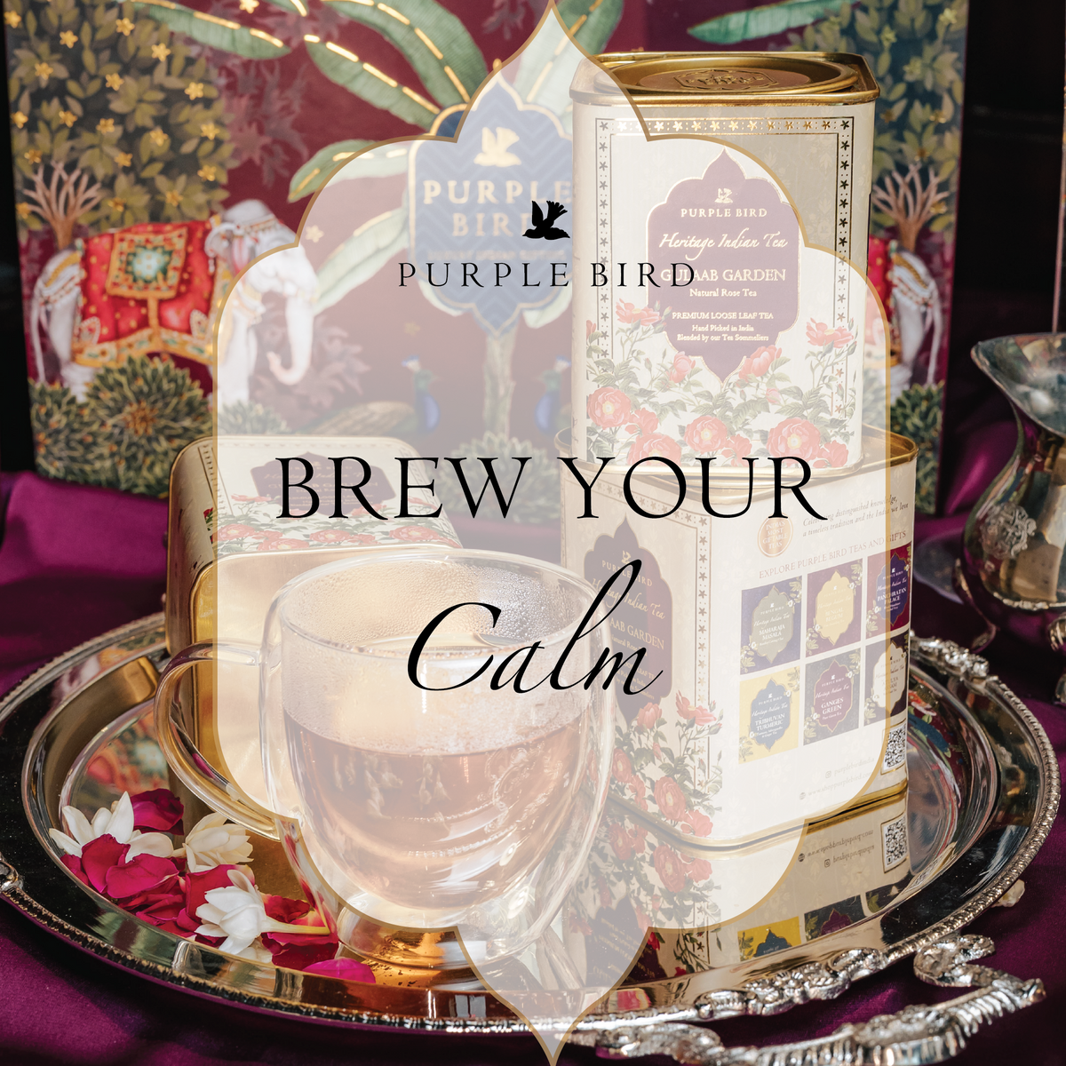 Am Ritual Brew Rituals 2026 – Purple Bird | Luxury Indian Gifting