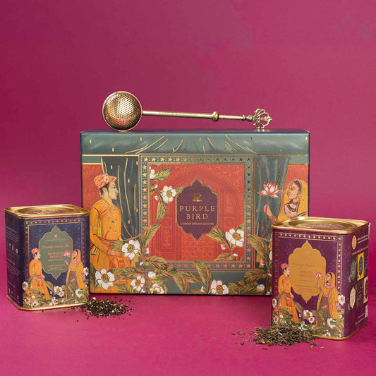 Purple Bird Chai Mehfil Luxury Tea Gift Set