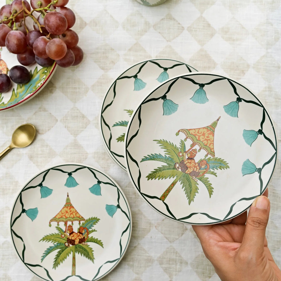 Sukoon Vana Tapas Plates (Set of 4)