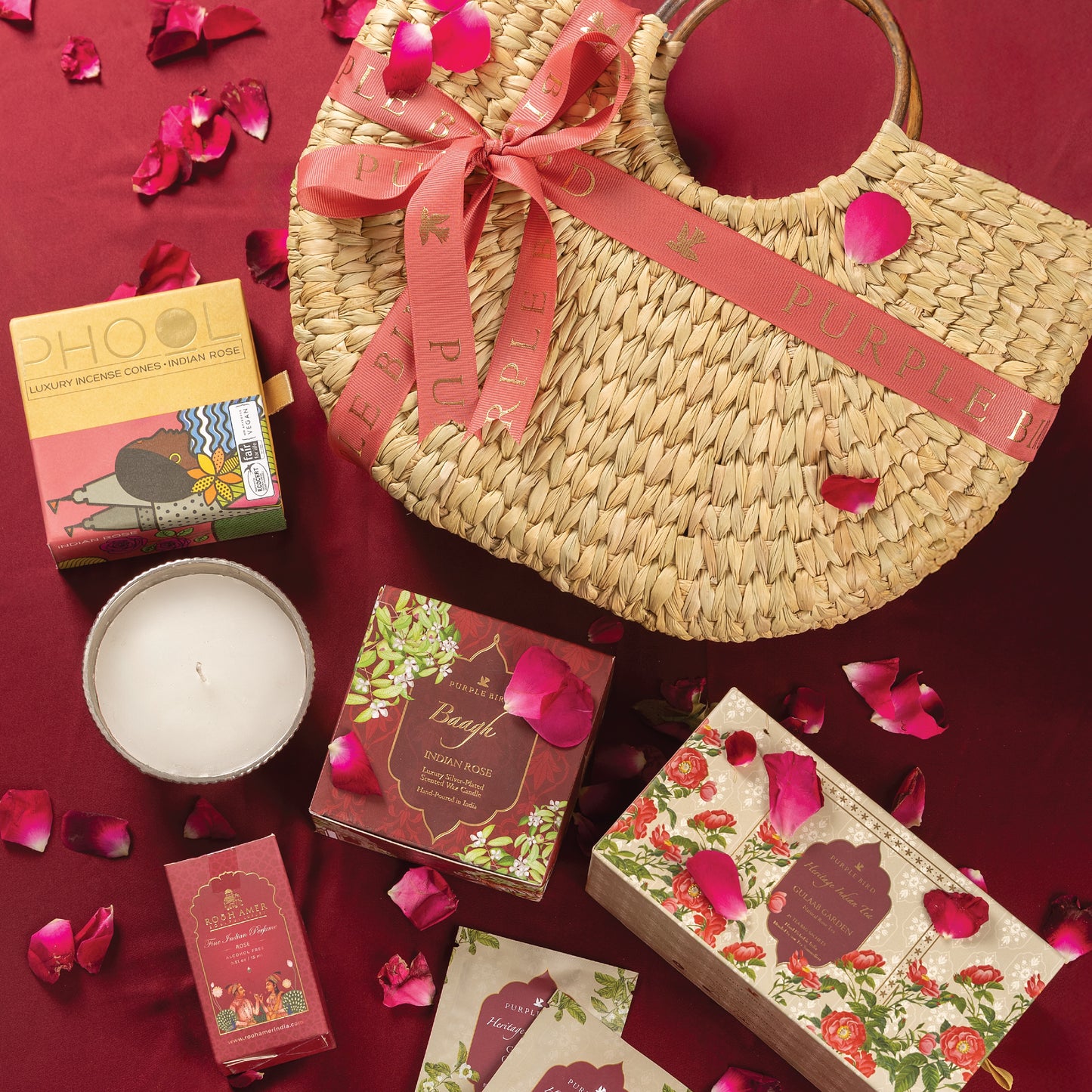 Purple Bird Gulbahaar Luxury Gift Basket