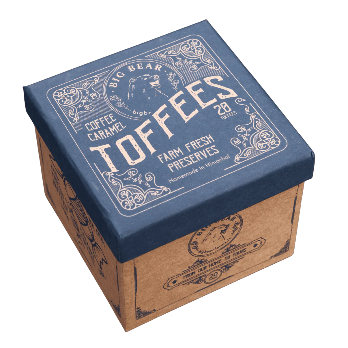 Big Bear Farms Coffee Caramel Toffees (20 Pieces)