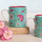 Kainaat Ambreen Aqua Mugs (Two Mugs)