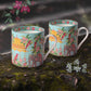 Kainaat Kanha Elephant Blue Mugs (Two Mugs)