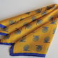 Khatu Yellow Peacock Pocket Square