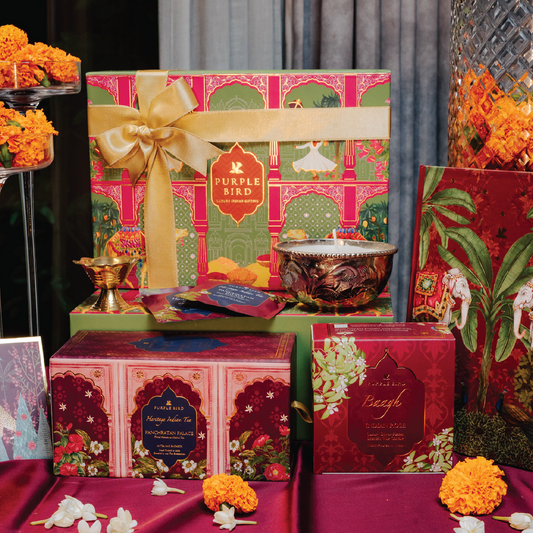 Purple Bird Meher Luxury Gift Box
