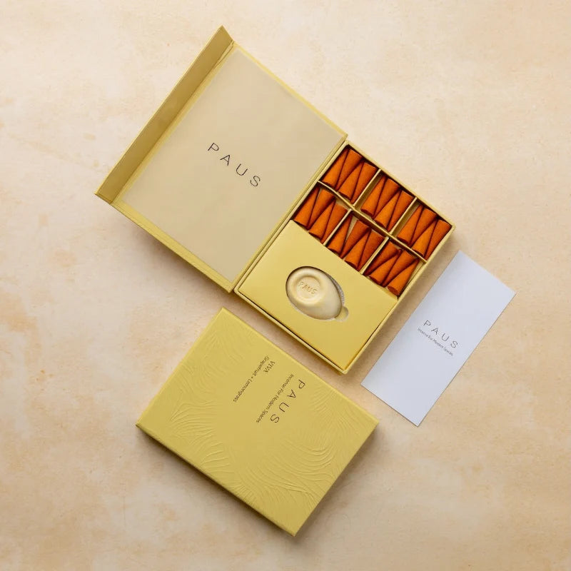 Paus Rituals Viva Grapefruit + Lemongrass Incense Cones