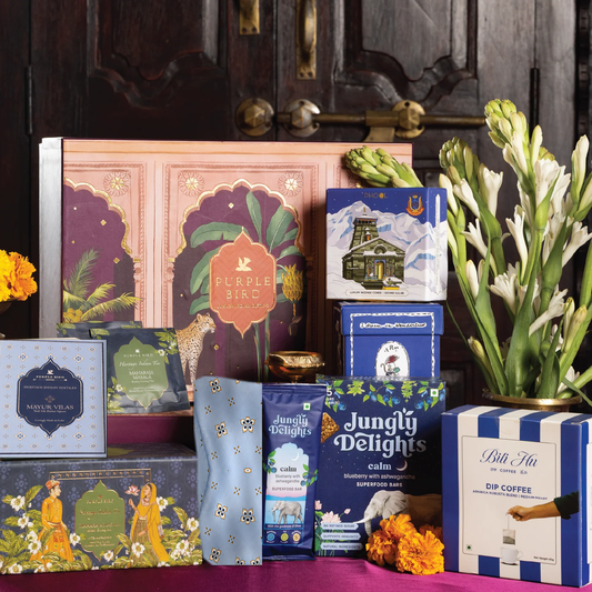 Purple Bird Neelanjali Luxury Gift Box
