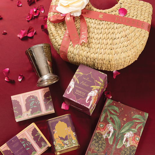 Purple Bird Bharatam Luxury Gift Basket