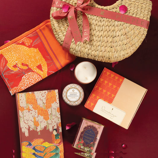 Purple Bird Kusum Luxury Gift Basket