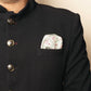Purple Bird 'Padma Jaal' Twill Silk Pocket Square