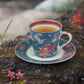 Kainaat Padma Lotus Tea Cup & Tea Plate Set