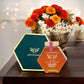 Greenkarmas Artisanal Organic Honey in Honeycomb Box