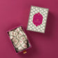Purple Bird 'Padma Jaal' Twill Silk Pocket Square