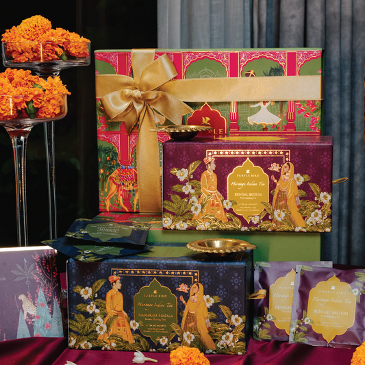 Purple Bird Rajsi Luxury Gift Box