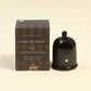Purple Bird 'Lucknow Ke Nawaab' Luxury Glass Cloché Candle (Oud)