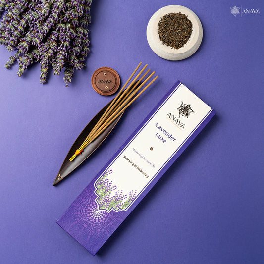 House of Anava Lavender Luxe Incense Sticks (Pack of 3)