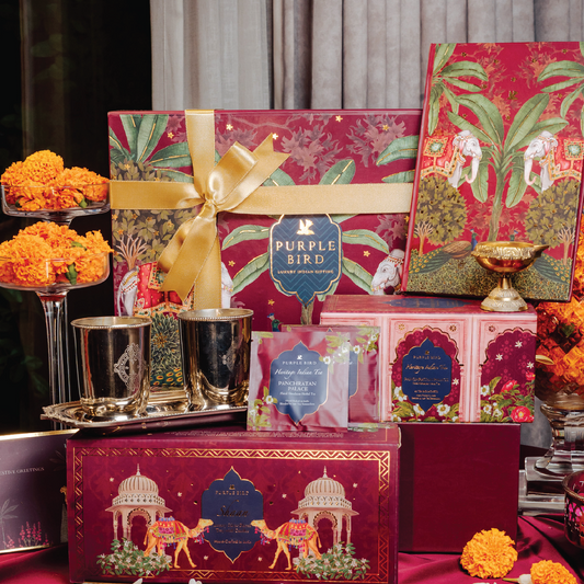 Purple Bird Samraj Luxury Gift Box