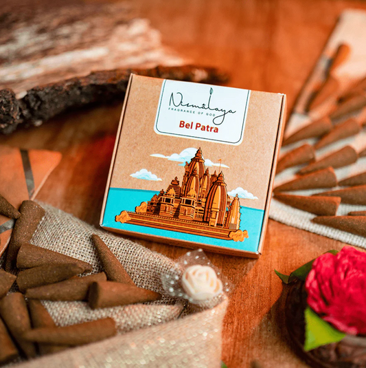 Nirmalaya Bel-Patra Incense Cones (40 cones)