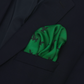 House of Badnore Eagle Pocket Square - Green