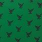 House of Badnore Eagle Pocket Square - Green