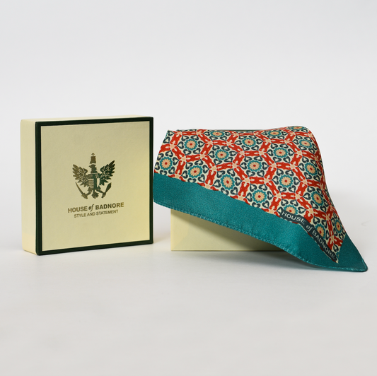 House of Badnore Morocco Pocket Square