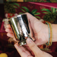 Purple Bird 'Shaan' Mini Silver Plated Candles (Two Candles)