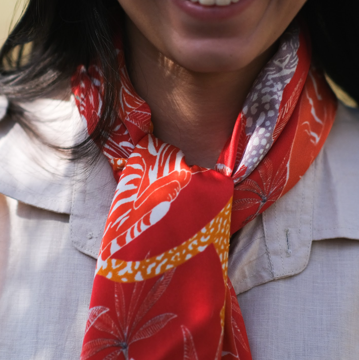 Khatu Wild Cats Red Scarf (Unisex)