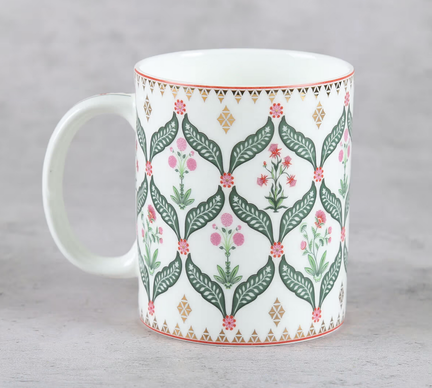 India Circus Blooming Dahlia Mug (Set of 2)