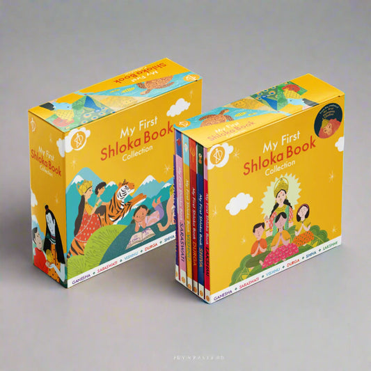 My First Shloka Book Collection (Set of 06 Books) by Adidev Press