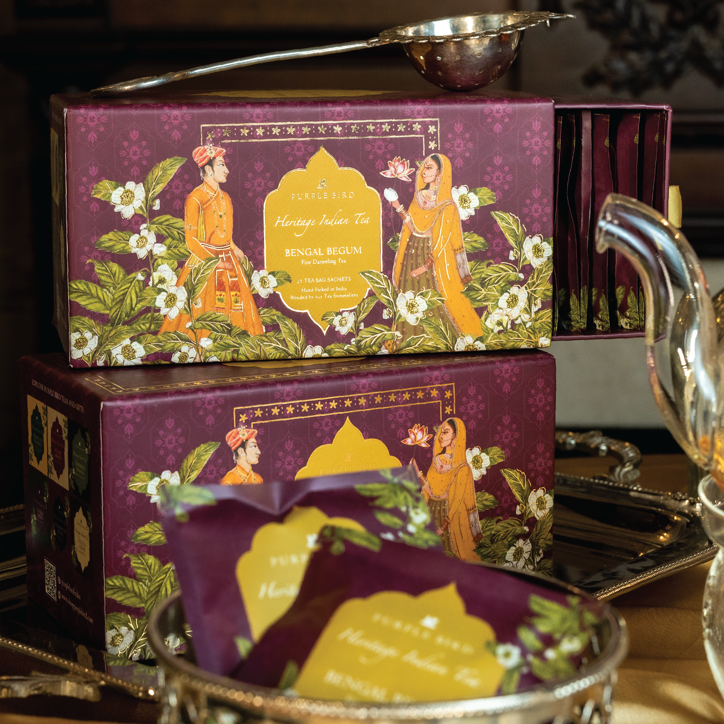 Purple Bird 'Bengal Begum' Premium Darjeeling Tea (25 Tea Bags)