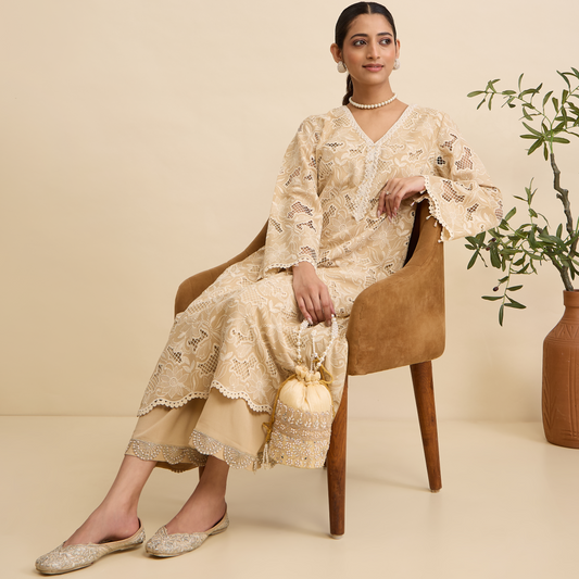 Bela Kurta and Pant Set