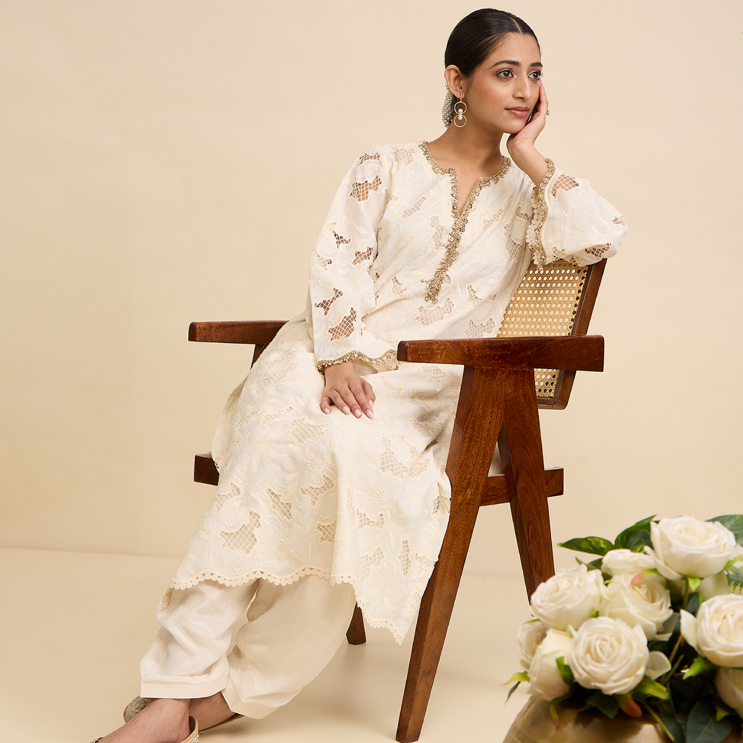Champa Kurta and Pant Set